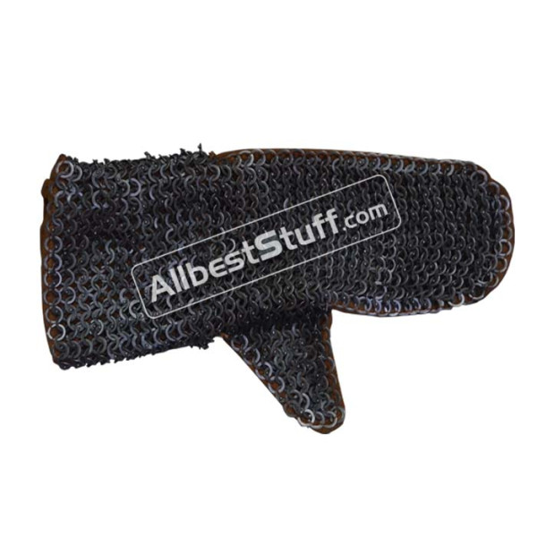 Stainless Steel Flat Riveted Rust Proof Chain Mail Mittens