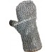 Aluminum Flat Riveted with Solid Rings Maille Mittens
