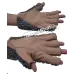 Medieval Steel Fingerless Leather Chain Mail Gloves