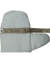 Padded Linen stitched pair of Maille Mittens image 5