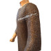 8 mm Flat Riveted with alternating Solid Maille Shirt Chest 39