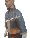 8 mm Flat Riveted with Solid Ring Chainmail Half Body Shirt & Skirt Combo image 5