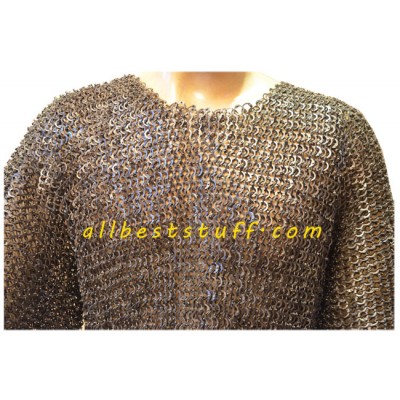 Kusari Armour 8 mm Flat Riveted Maille Armour Chest 40