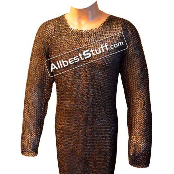 Dense Ring Maille 46 inch Long Sleeve 6 MM Maille