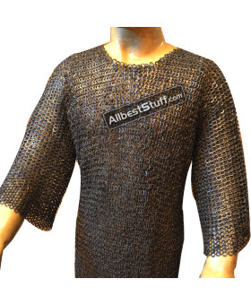 Flat Riveted 44 inch Chest Maille Armour