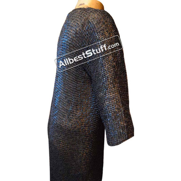 Maille Hauberk Full Sleeve Actual Chest 46 inches