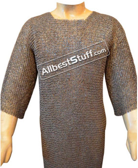 Medieval Riveted Maille Smaller Ring 6 MM Flat Riveted Chest 46