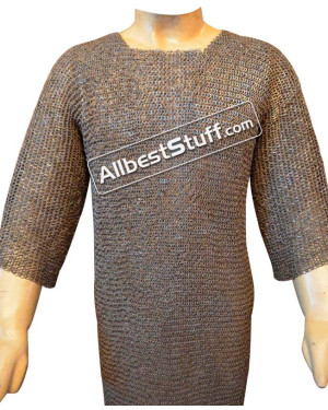 Medieval Riveted Maille Smaller Ring 6 MM Flat Riveted Chest 46