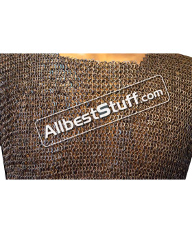 Medium Chest 38 inch Short Sleeve Maille 6 MM