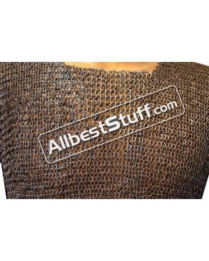 Medium Chest 38 inch Short Sleeve Maille 6 MM