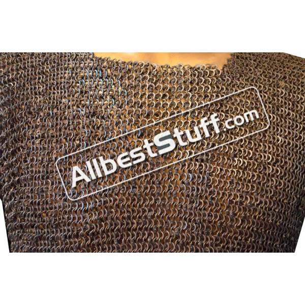 Medium Chest 38 inch Short Sleeve Maille 6 MM