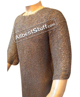 Perfect Medieval Chain Mail for Serious Viking 6 MM Chest 50