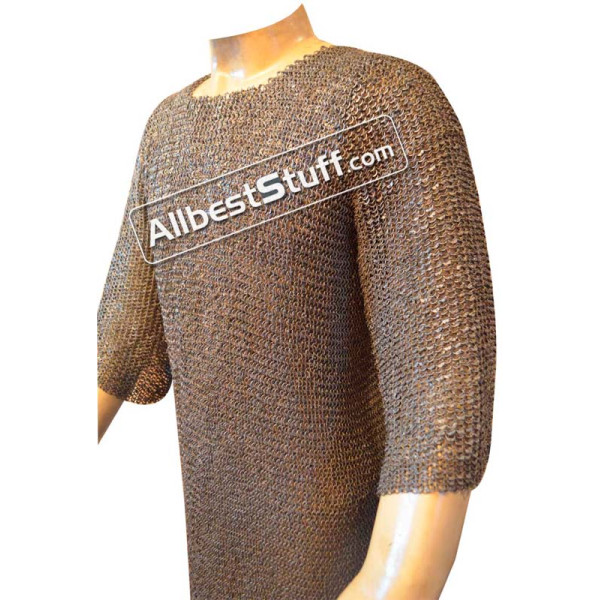 Perfect Medieval Chain Mail for Serious Viking 6 MM Chest 50