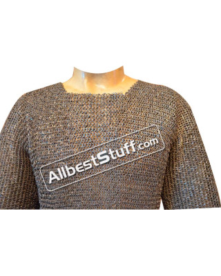 Riveted Chain Mail Chest 42 inch Medium Sleeve