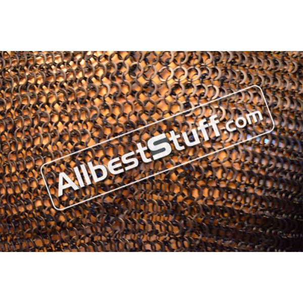 Medium Chain Mail Shirt Chest 35 Full Sleeves