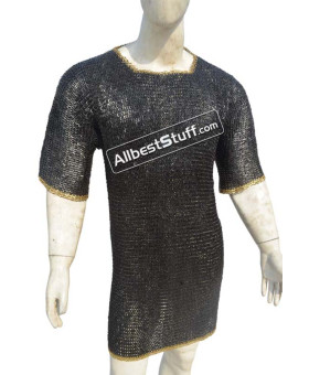 Dense Flat Riveted Solid 6 MM Chainmail Chest 55