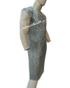 Long Length Riveted Chain Mail Hauberk Chest 48 Sleeveless image 4