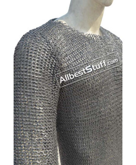Rust Proof mail Armour 6 MM Flat Riveted XXL Chest 56