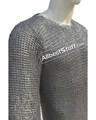 Rust Proof mail Armour 6 MM Flat Riveted XXL Chest 56