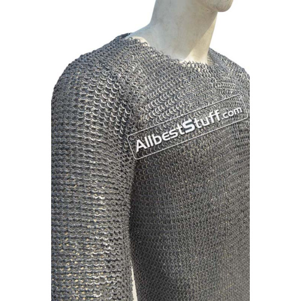 Rust Proof mail Armour 6 MM Flat Riveted XXL Chest 56