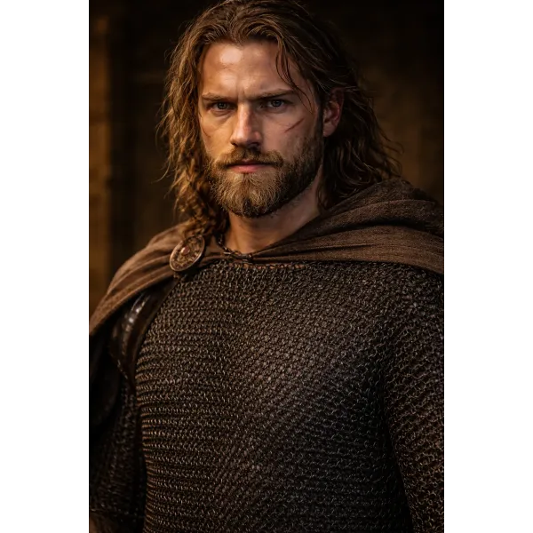 Viking Chain Mail Hauberk 16 Gauge Large Chest 46