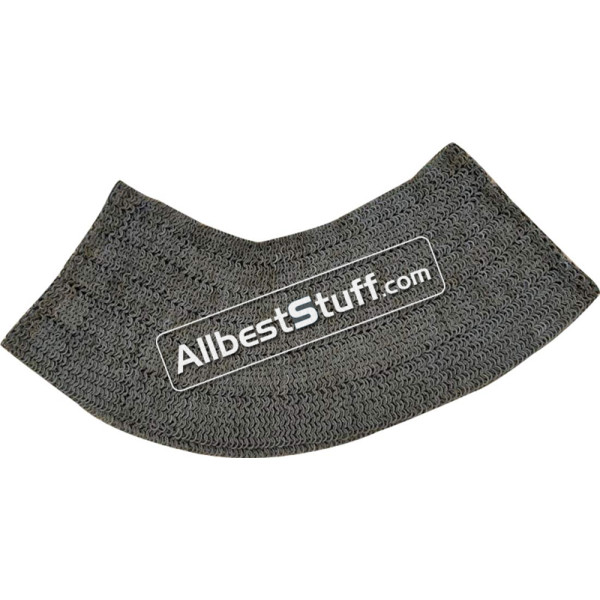 10 mm Flat Wedge Riveted 6 in 1 Ring with Solid Maille Skirt