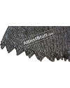 8 mm Flat Riveted Alternating Solid Ring Maille Skirt image 13