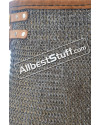 6 mm Wedge Riveted with Alternating Solid Ring Maille Skirt image 8