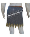 6 mm Wedge Riveted with Alternating Solid Ring Maille Skirt image 2