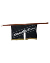 Flat Riveted Alternating Solid Skirt with Waist Belt 8 mm image 2