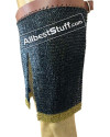 Flat Riveted Alternating Solid Skirt with Waist Belt 8 mm image 3