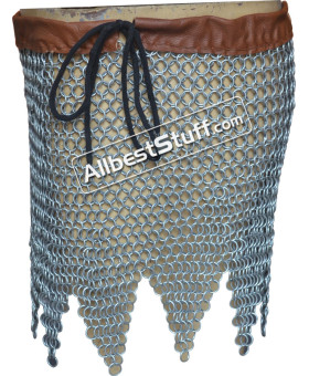 Chainmail Skirt with Butted Aluminum Ring