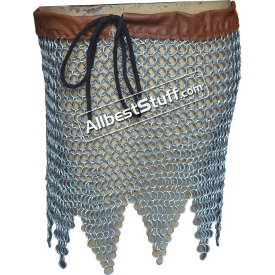 Chainmail Skirt with Butted Aluminum Ring