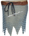 Chainmail Butted Steel 10 mm Ring Maille Skirt image 1