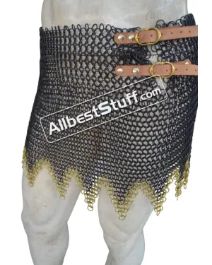 Chainmail Skirt with Butted Aluminum Ring
