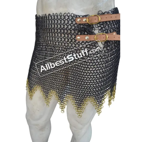 Chainmail Skirt with Butted Aluminum Ring
