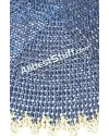 Medieval 6 mm Chainmail Skirt with Edged Brass Rows image 2