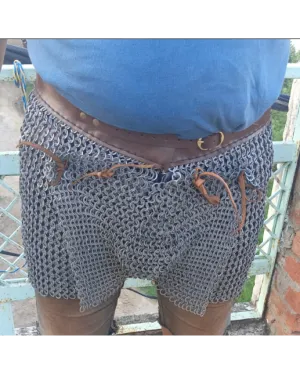 Stainless Steel Chainmail Brayette Rust Proof Flat Ring