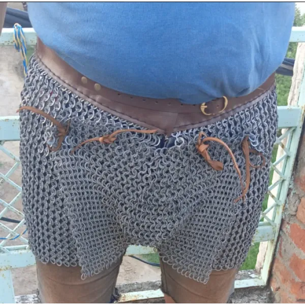 Stainless Steel Chainmail Brayette Rust Proof Flat Ring