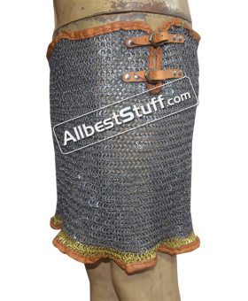 Stainless Steel Maille Skirt Rust Proof Flat Riveted