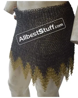 Stainless Steel Maille Skirt Rust Proof Flat Riveted