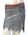 Titanium Chainmail Skirt with Waist Belt image 6