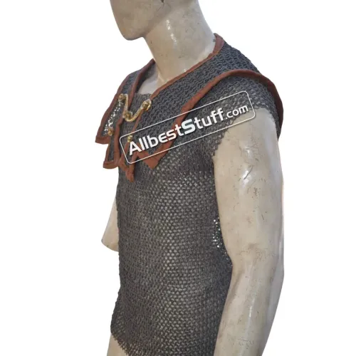 Aluminum Maille Roman Hamata Flat Riveted Chest 40