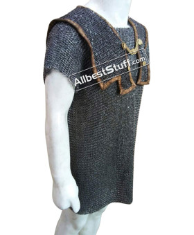 Chain Mail Hamata 6 MM Round Riveted Solid Chest 48