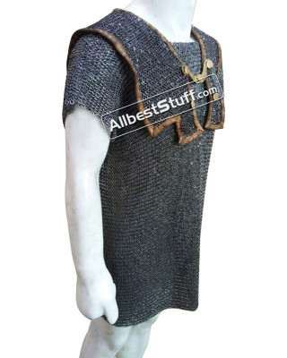 Chain Mail Hamata 6 MM Round Riveted Solid Chest 48