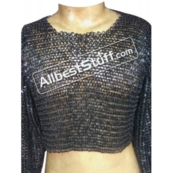 16 Gauge 9 mm Full Round Riveted Maille Chest 40