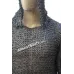 16 Gauge 9 mm Full Round Riveted Chain Maille Hauberk Chest 40