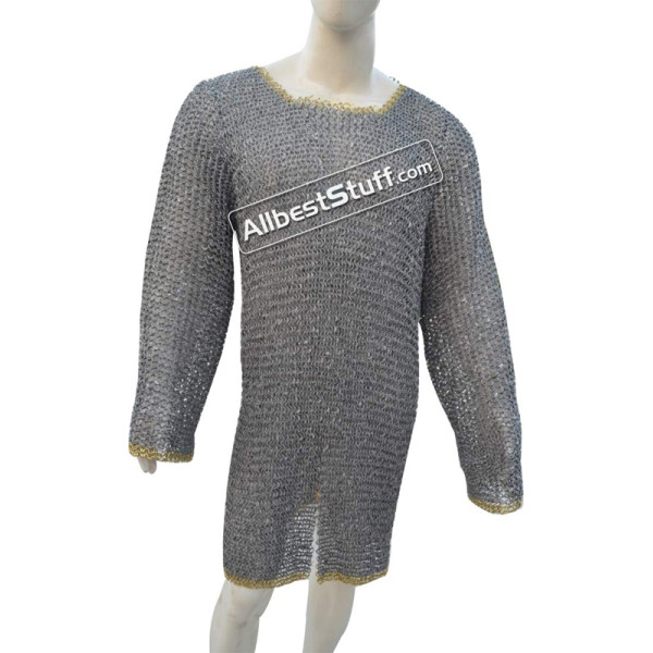 18 Gauge 9 mm Round Riveted XXL Strong Viking Chest Size 60