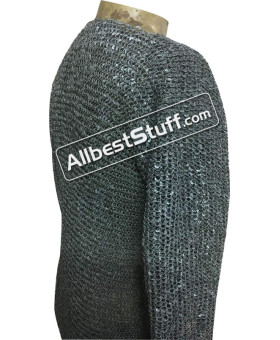 6 MM Long Sleeve Length Chest 40 Chain Mail Shirt