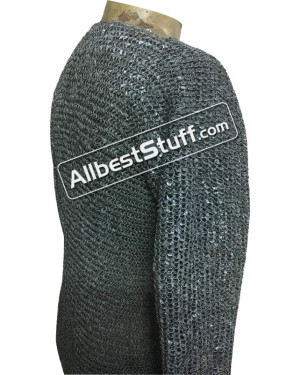 6 MM Long Sleeve Length Chest 40 Chain Mail Shirt